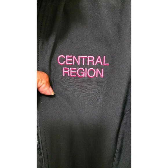 NWT Eddie Baur Softshell Jacket Hood T-Mobile Central Region Logo Women's Fit Bl - Picture 12 of 12
